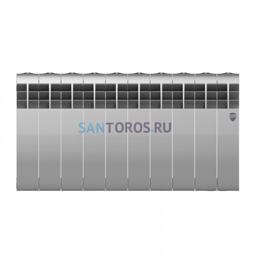 Радиатор Royal Thermo 350 х 10 секций BiLiner Silver Satin биметаллический секционный
